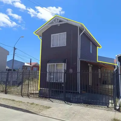 Casa en venta en villa mirador 4, castro - chiloe.